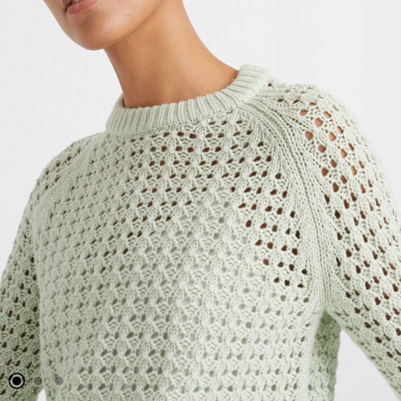 NWOT Club Monaco Open Stitch Sweater - Picture 3 of 10